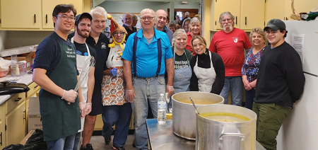 The Emmanuel Episcopal Soul Kitchen serves up free meals